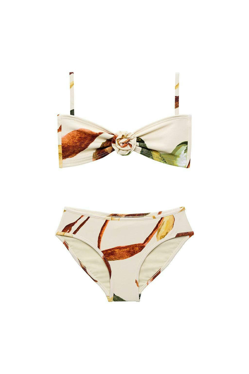 Mini Rosa Bandeau x Lulu Bikini Set