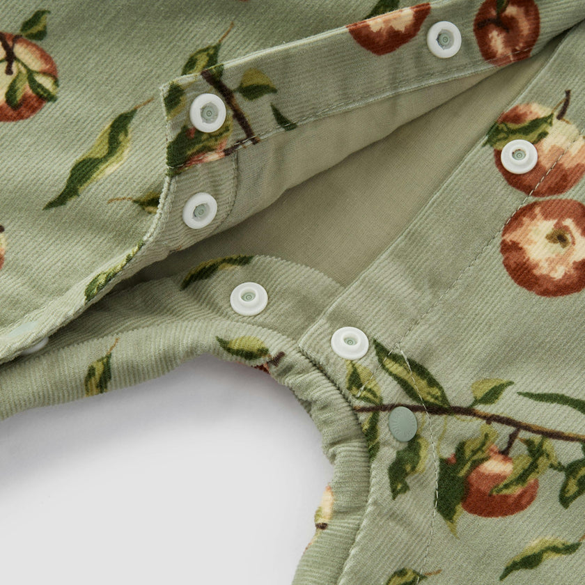 Apple Orchard Corduroy Snap Jumper