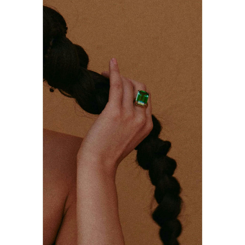 Lime Glow Ring