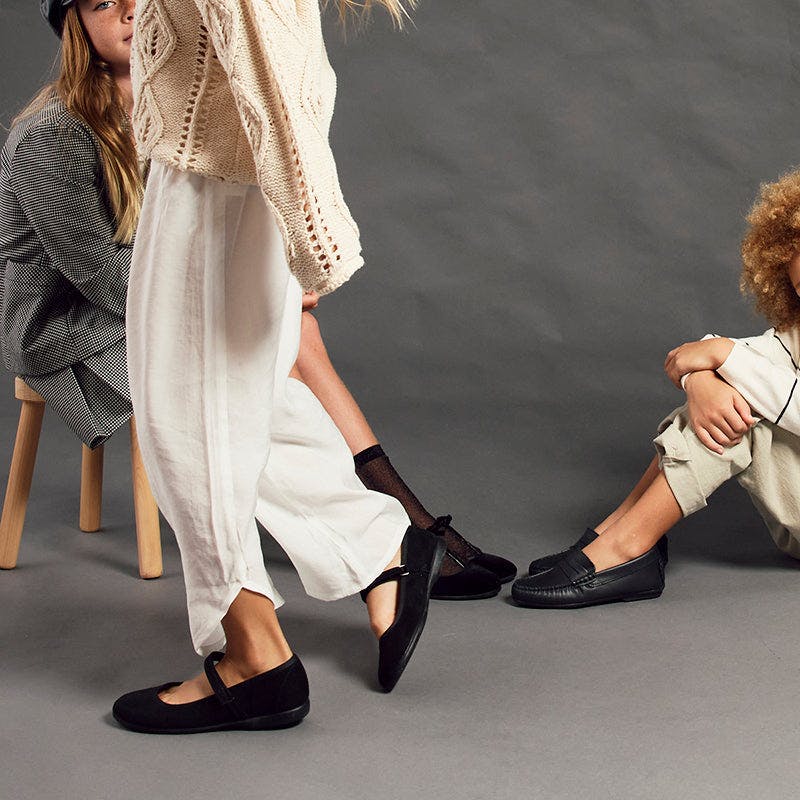 Rania Suede Mary Janes