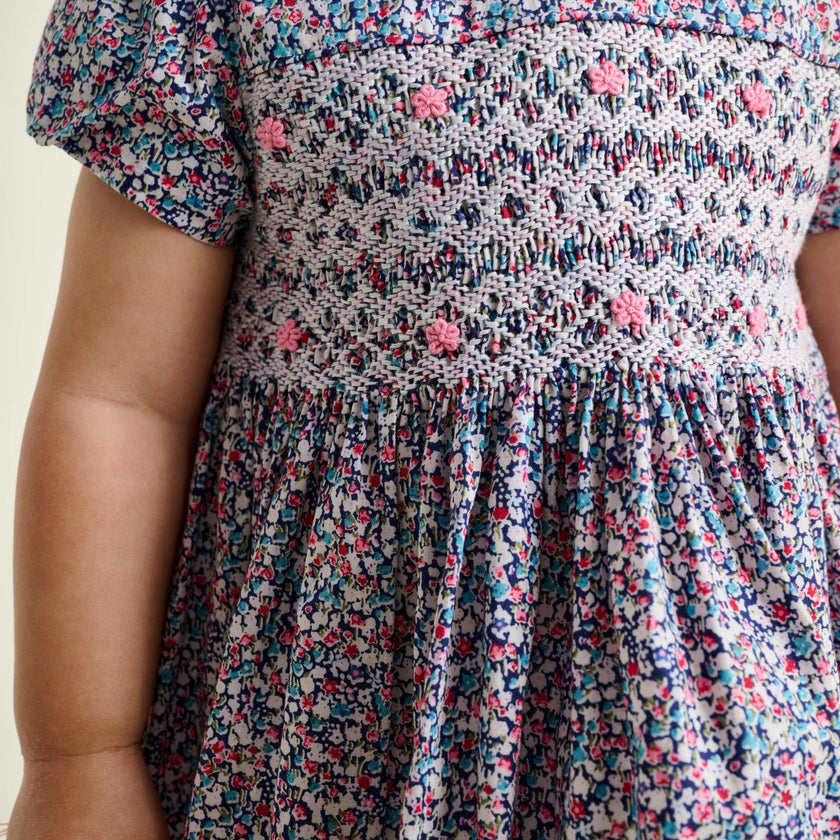 Smocked Baby Dress Isla
