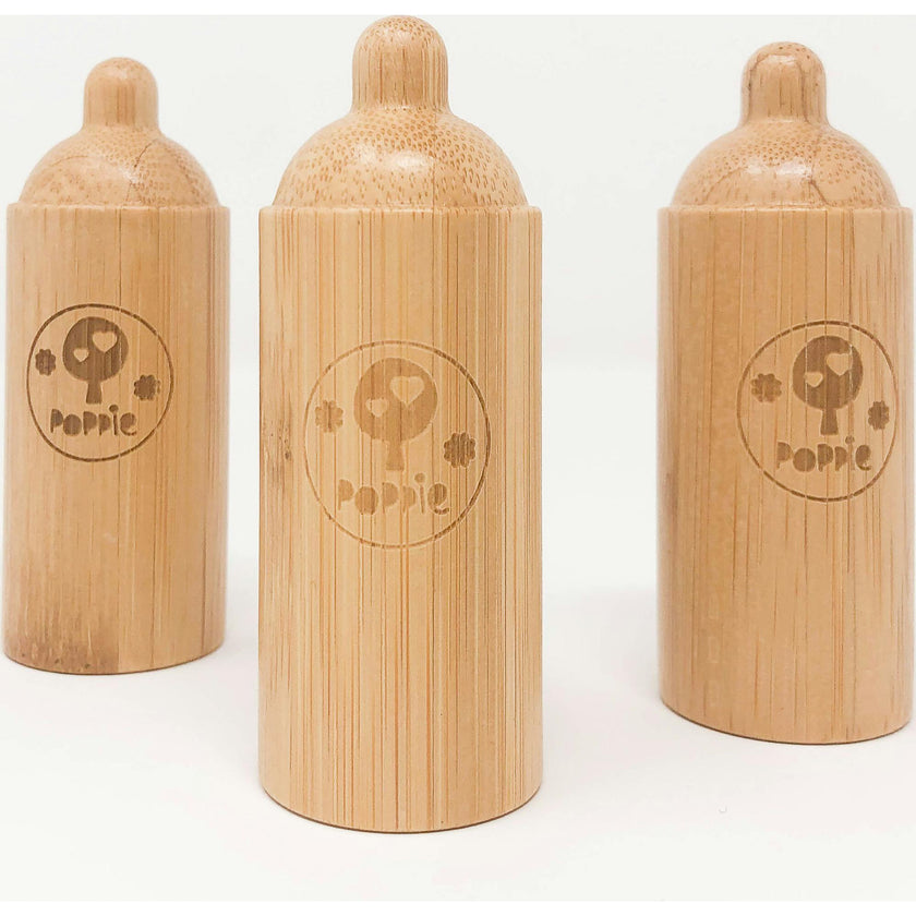 Poppie Bamboo Doll Baby Bottle