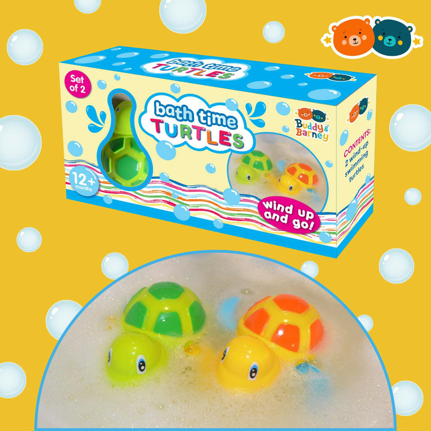 Bath Time: Wind-Up Turtles