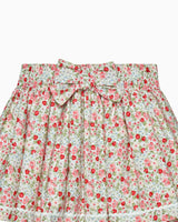 Strawberry Floral Skirt