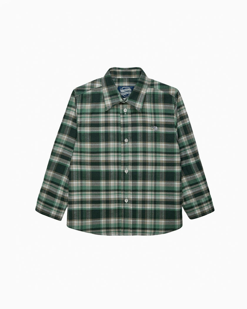 Oliver Shirt in Green Check