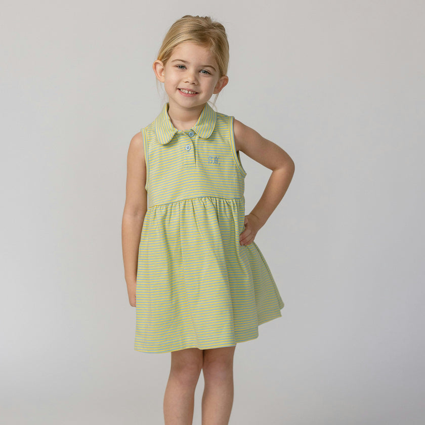 Play Dress in Dockside Stripe