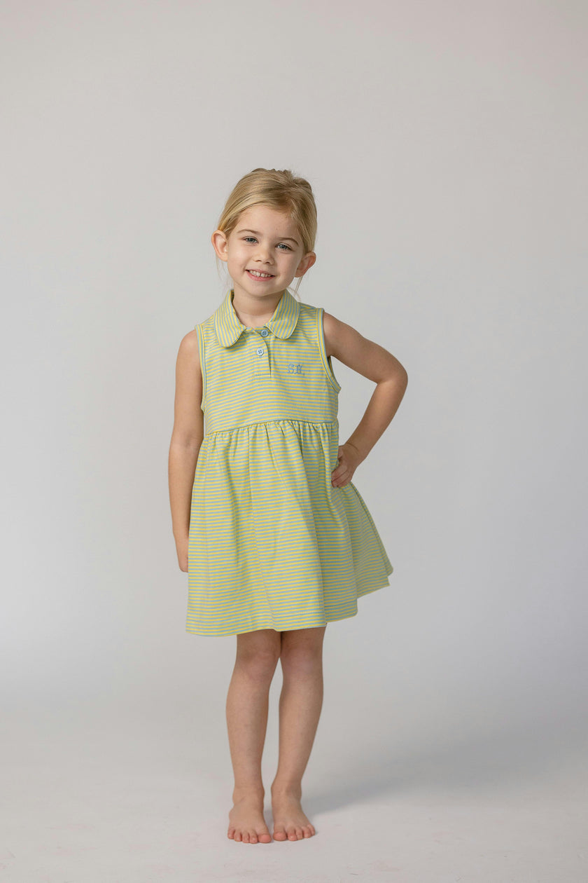 Play Dress in Dockside Stripe