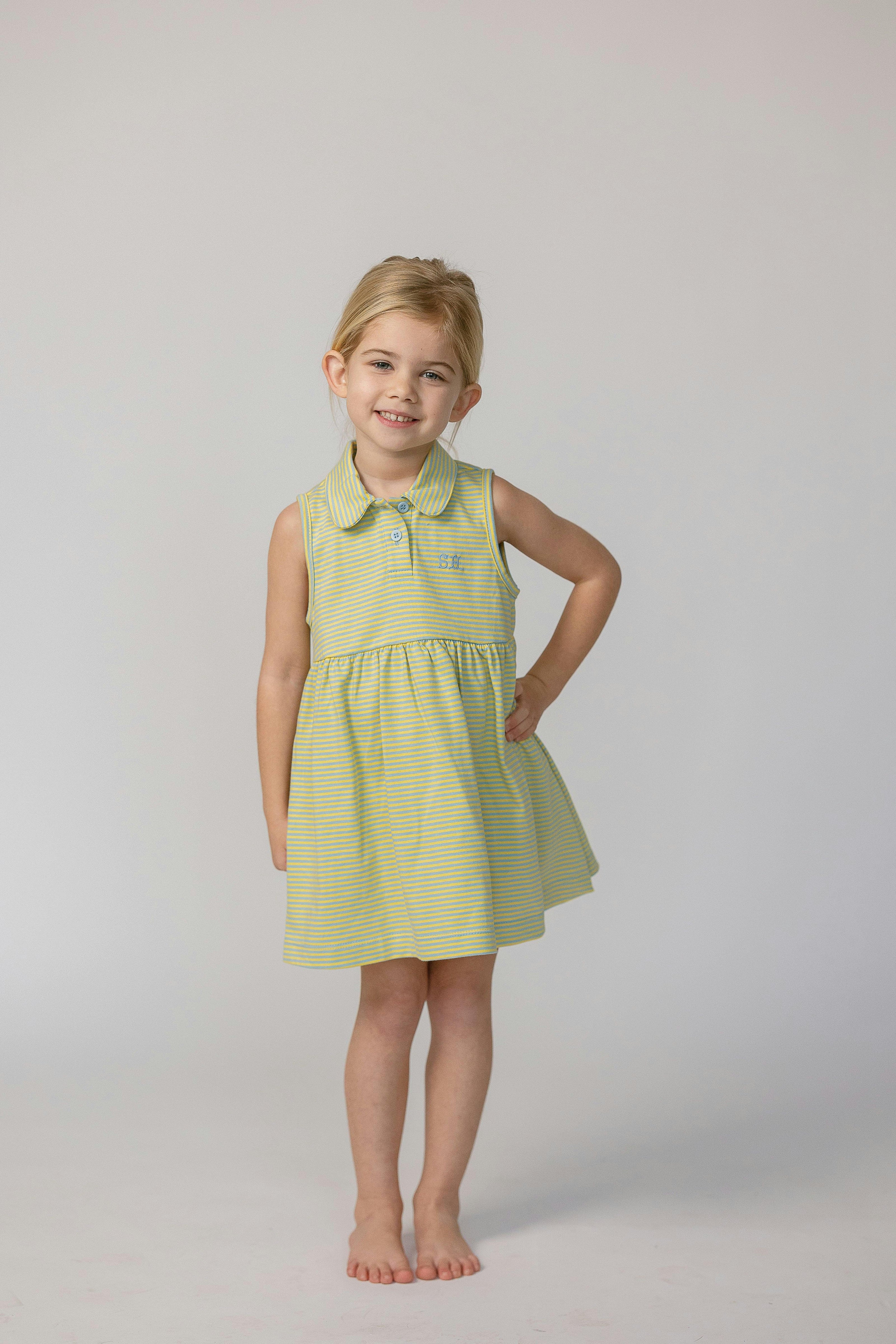Play Dress in Dockside Stripe