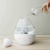 Crane 4-in-1 Top Fill Humidifier, 1 Gallon with Sound Machine, Night Light