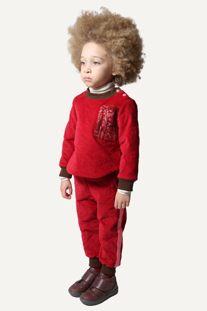 BLOOM PADDED TRACK PANTS