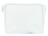 The Go Bag in Light Blue Stripe