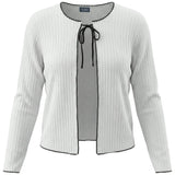Pointel Cardigan and Shell