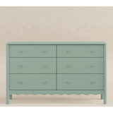 Swell 6-Drawer Assembled Dresser in Light Sage