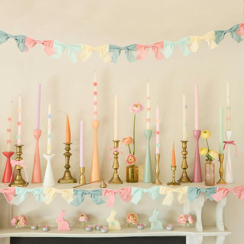Velvet Bow Garland