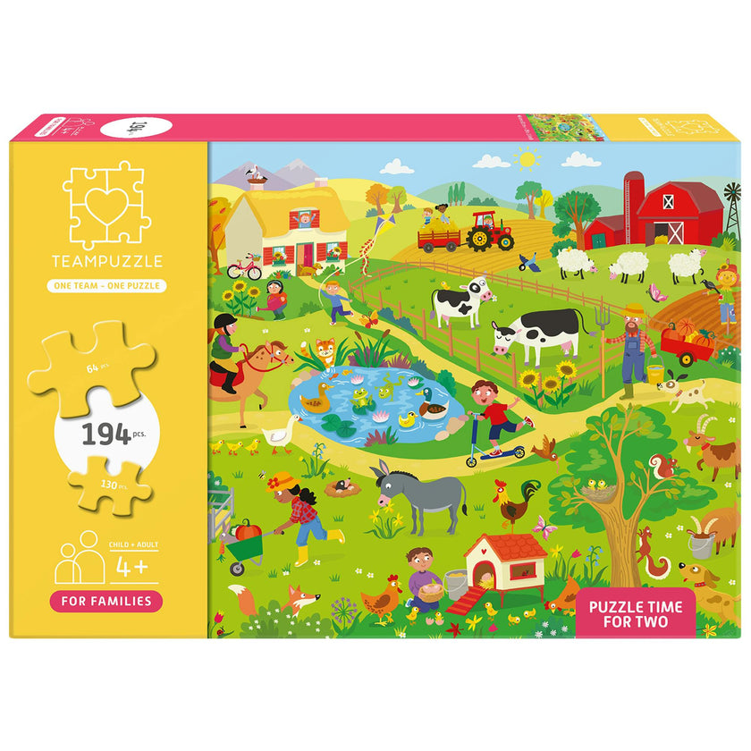 TeamPuzzle: On the Farm - 194pc
