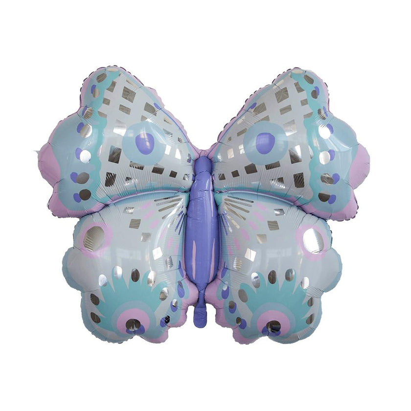 Fairy Garden Butterfly Mylar Balloon