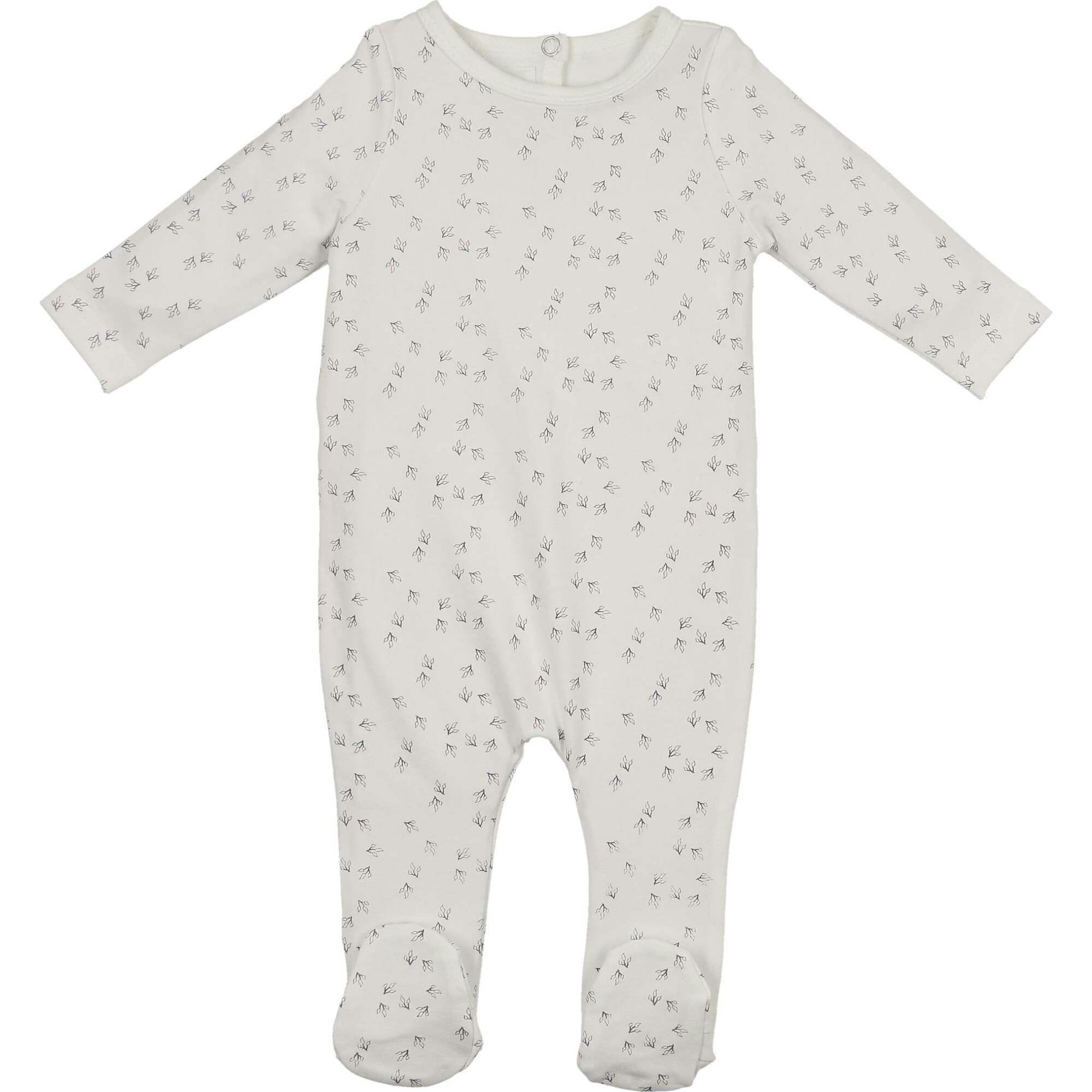 Printed Leaf Footie