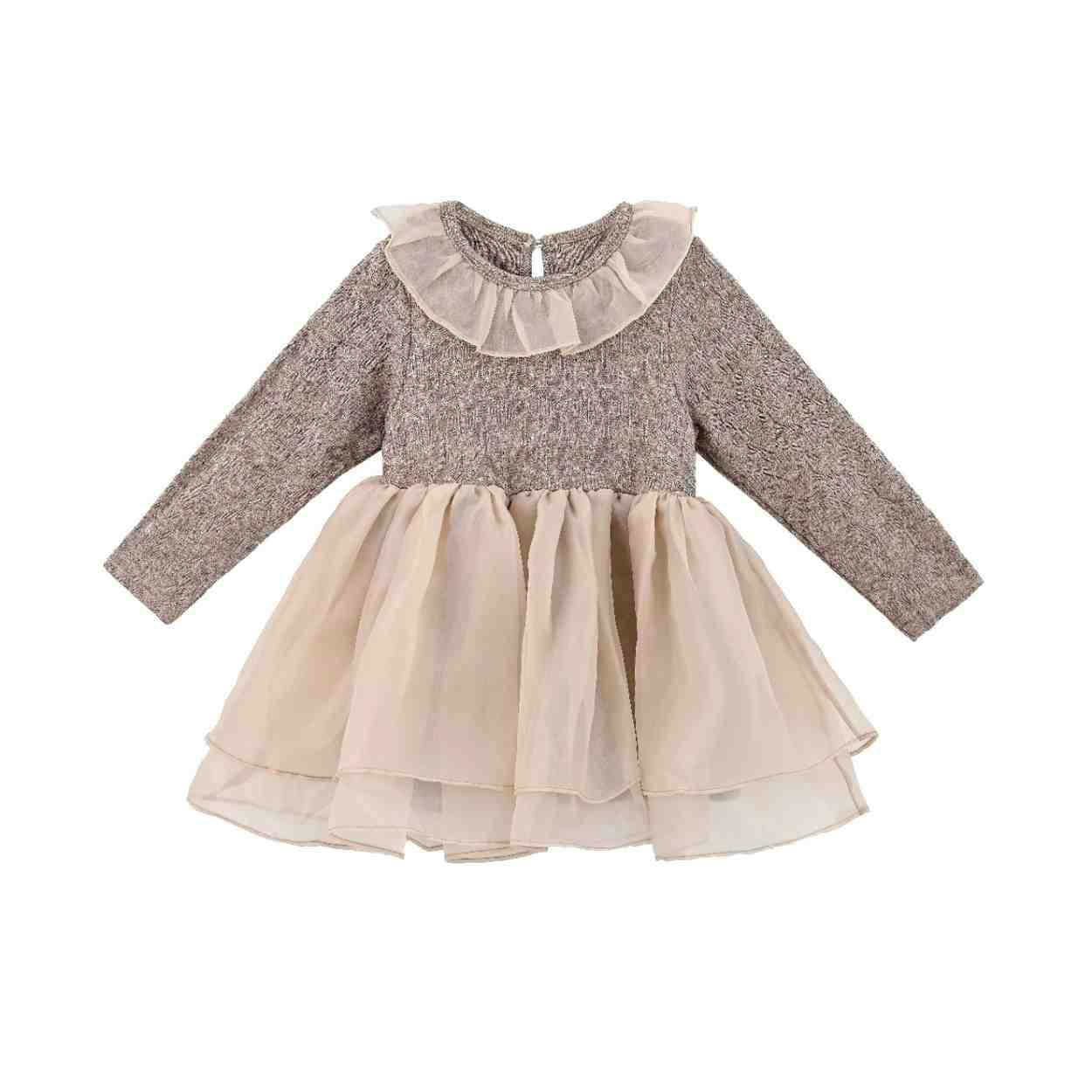 Brown Ruffle 3-Piece Set