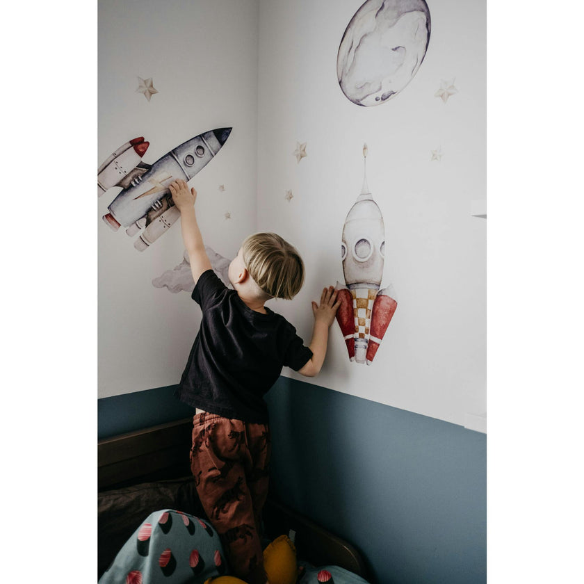 Rockets Future Sky Magic Is Everywhere Wall Decal Set