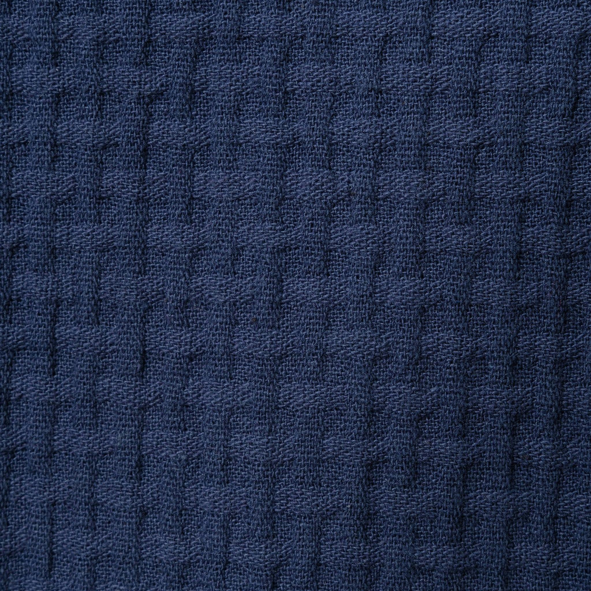 Tween Boys Basket Weave Buttondown Shirt | Navy