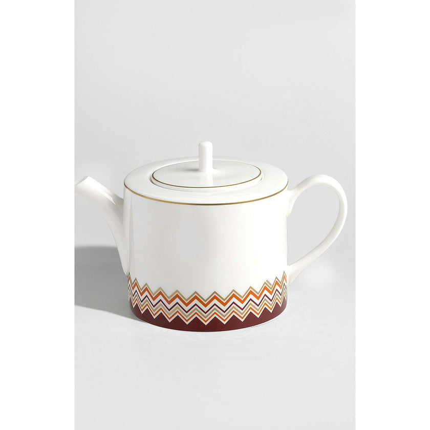 Tea Pot Or Coffee Pot Iconic  Multicolor Diam. 4.75"