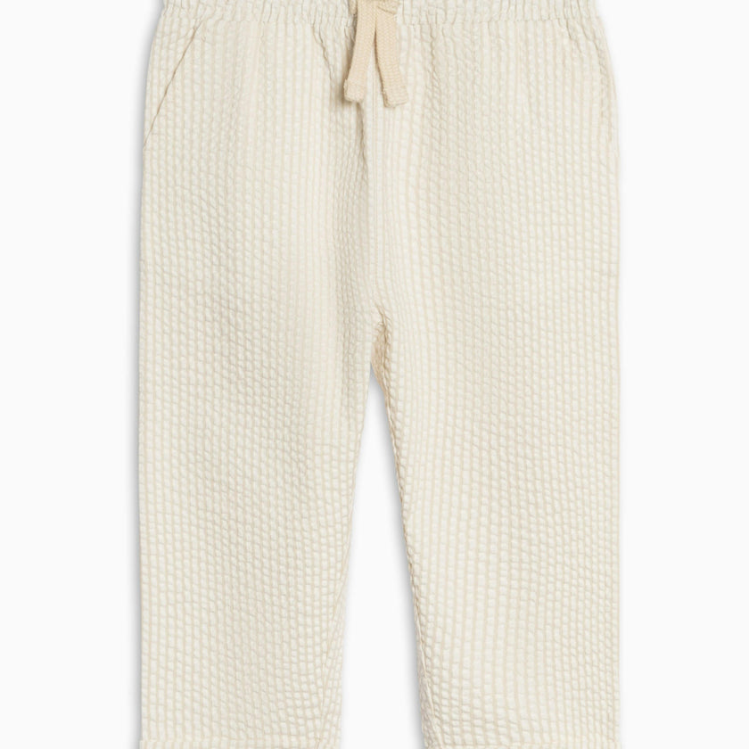 Merrit Seersucker Pant - Dune Stripe