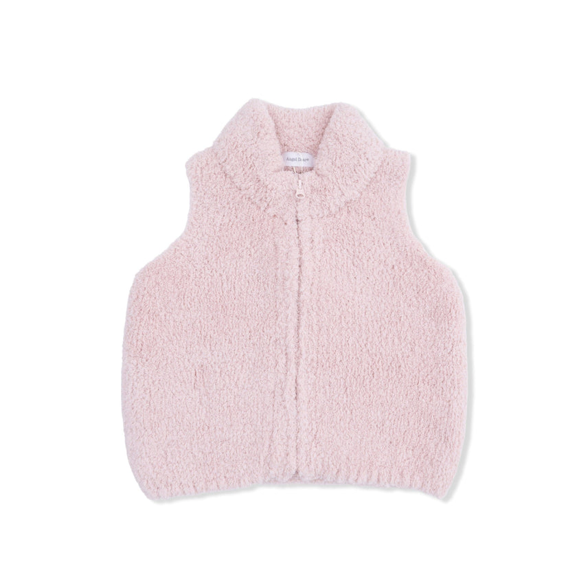 Chenille - Blush Vest