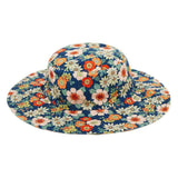 BONTON 70's Floral Sun Hat