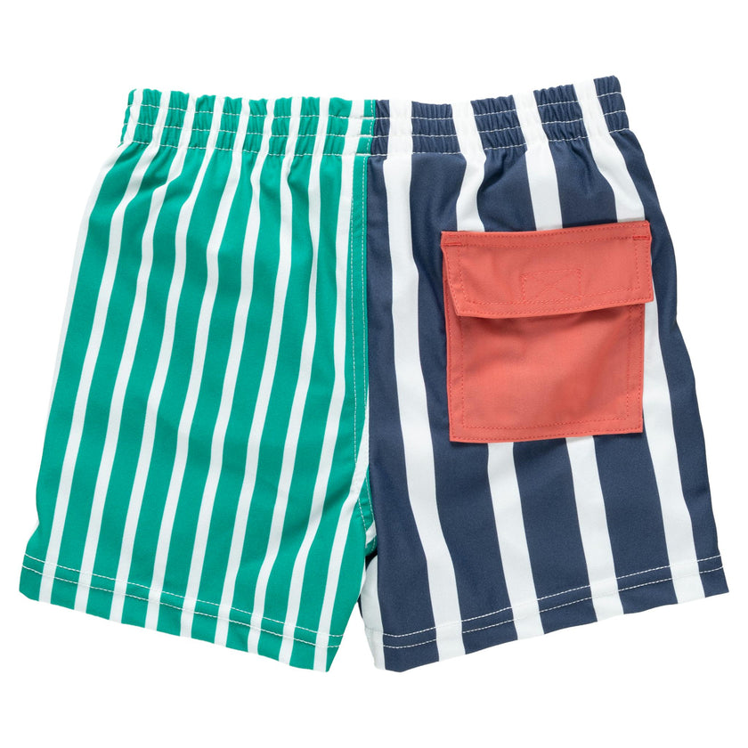 Baby Boys Swim Trunk - Multi Stripe