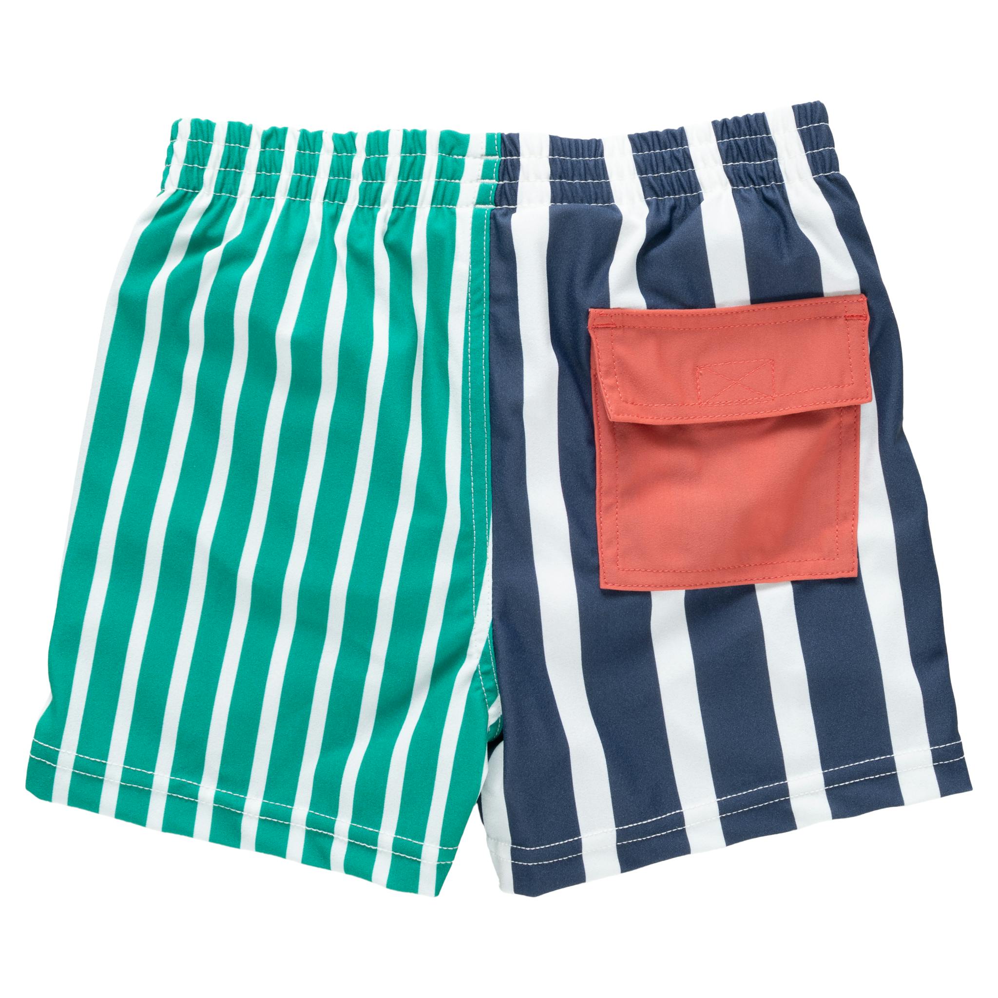 Baby Boys Swim Trunk - Multi Stripe