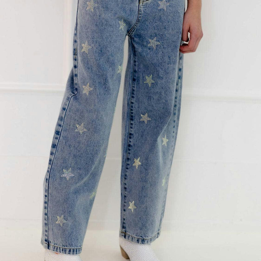 Crystal Stars Jeans