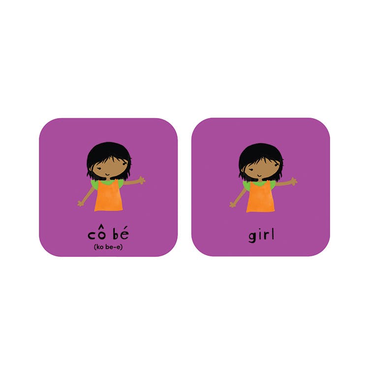 Minilingo, Vietnamese/English Flashcards