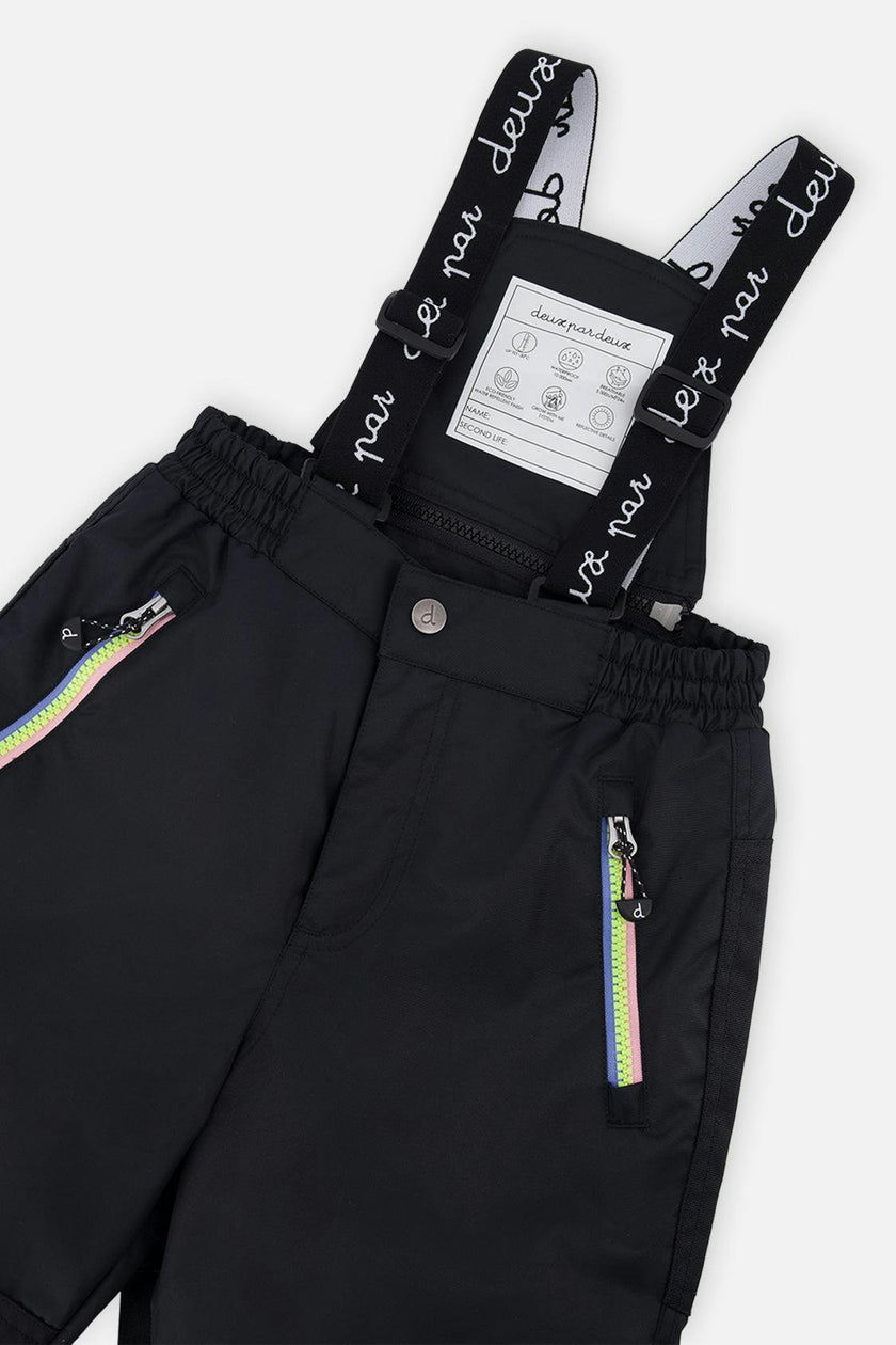 Two Piece Play Snowsuit Black Gummy Bear Print