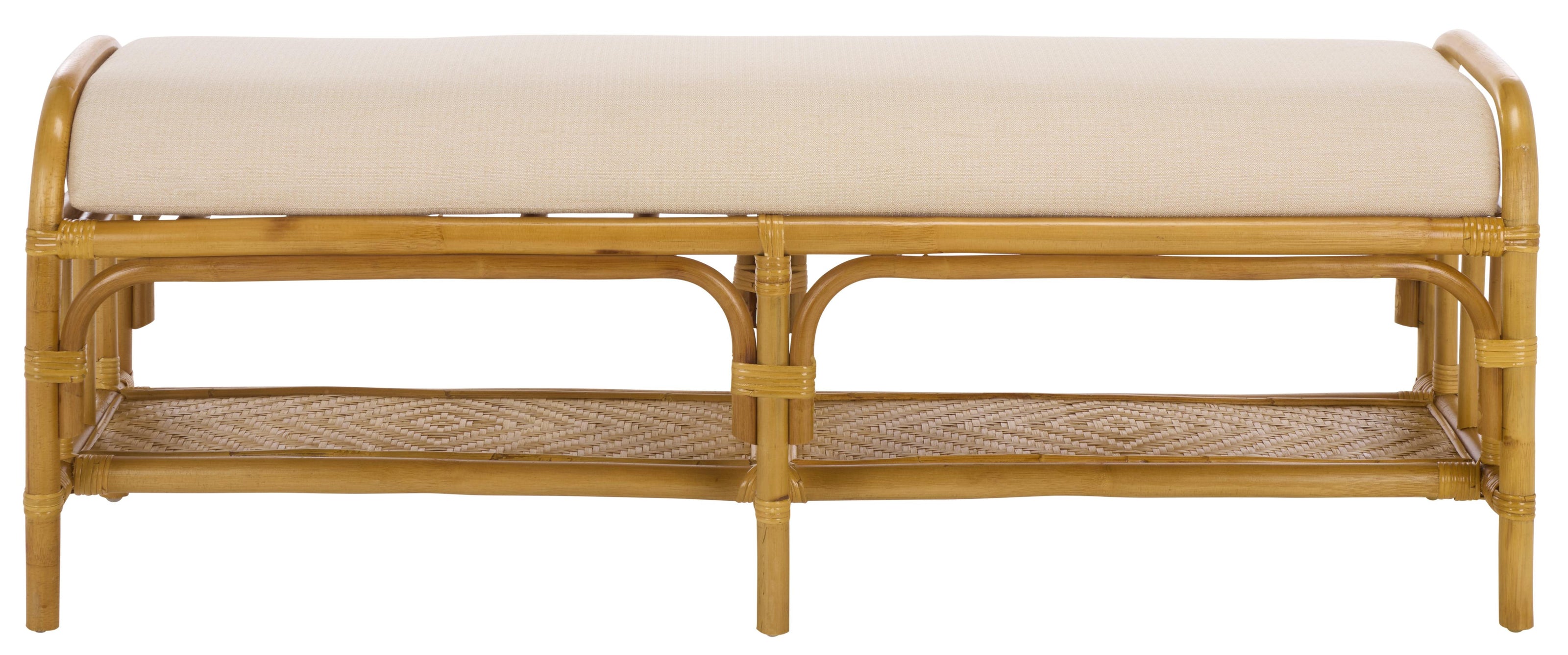 Flanders Rattan Pole Bench