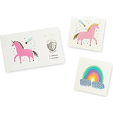 Unicorns + Rainbows Temporary Tattoos