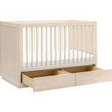 Bento 3-In-1 Convertible Storage Crib With Toddler Bed Conversion Kit