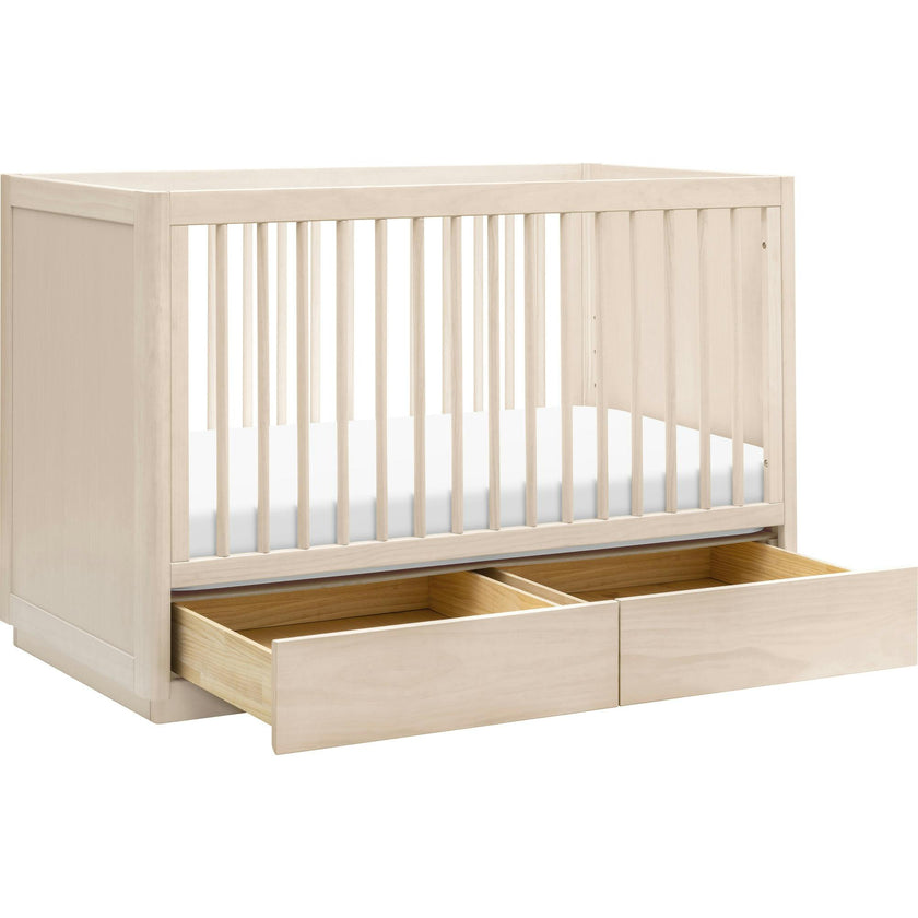 Bento 3-In-1 Convertible Storage Crib With Toddler Bed Conversion Kit