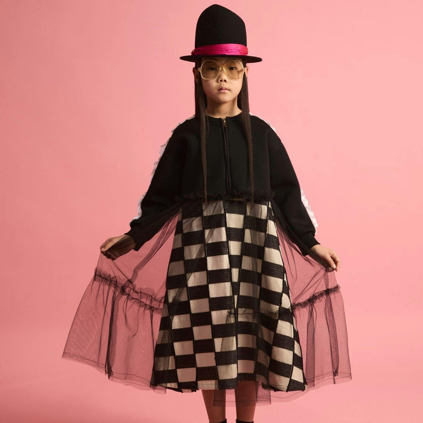 Neoprene Tulle Jacket