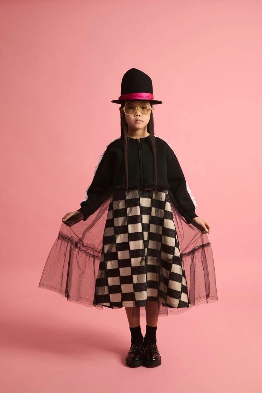 Neoprene Tulle Jacket