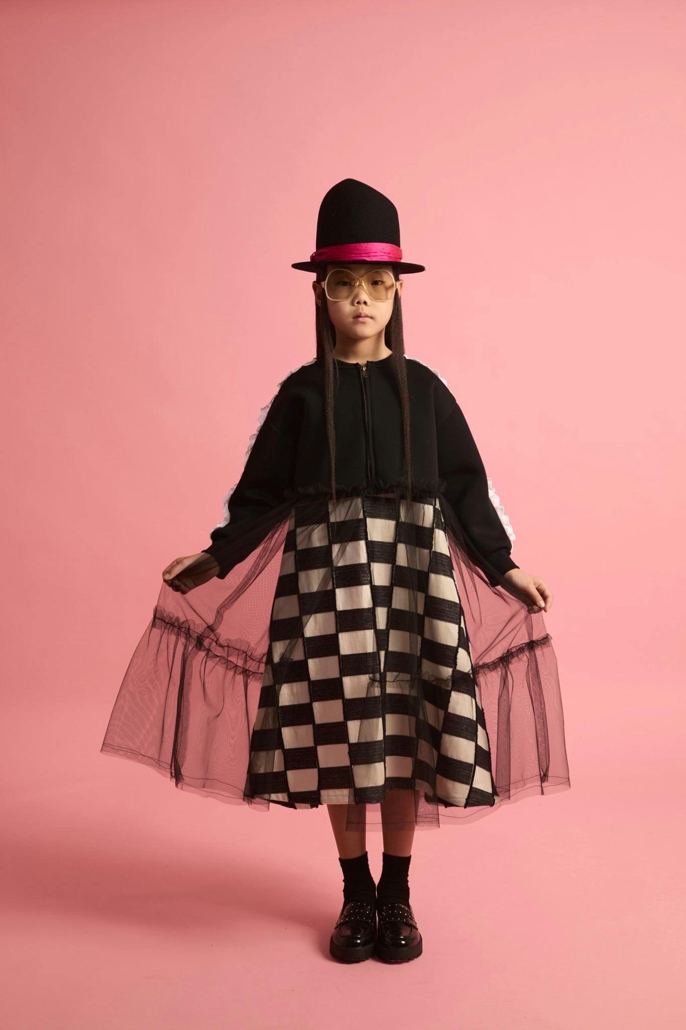 Neoprene Tulle Jacket