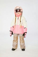 Two Piece Teknik Snowsuit Off-White And Pink