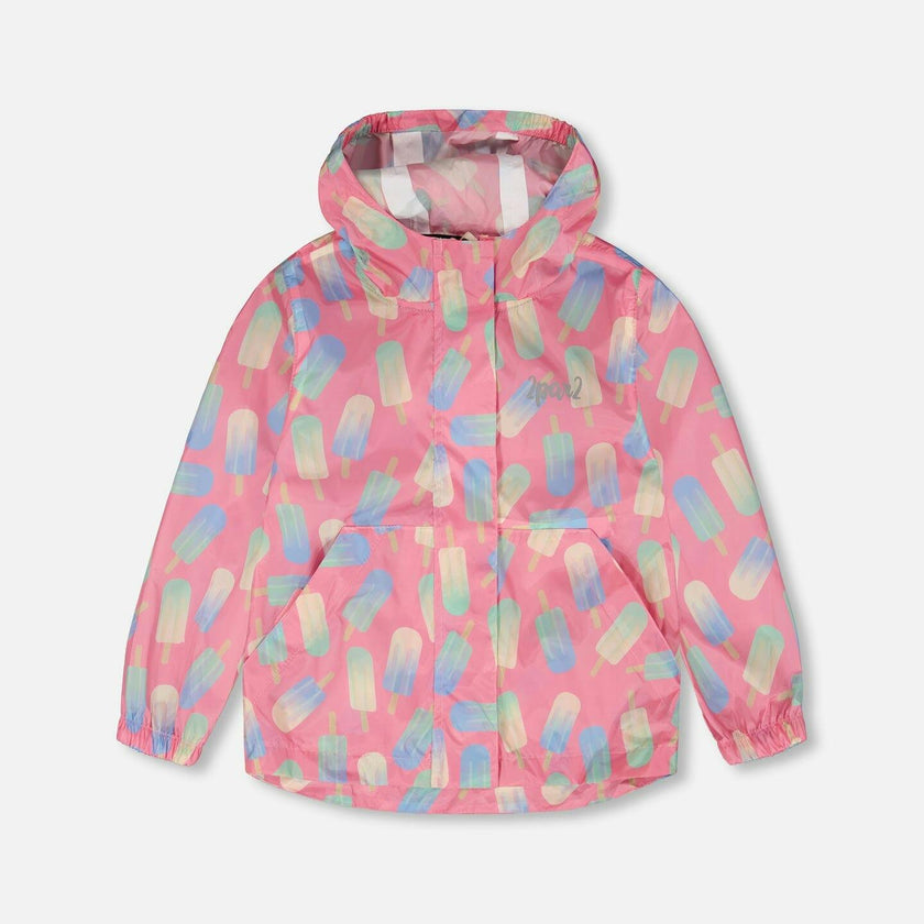 Packable Windbreaker In Polyester