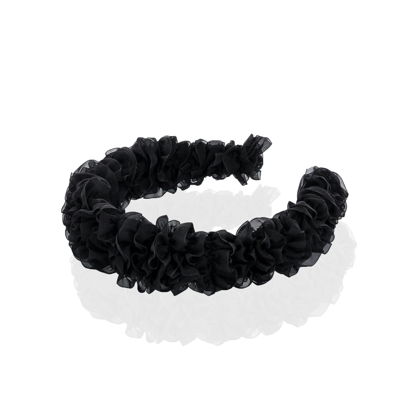 Ruffled Sheer Headband