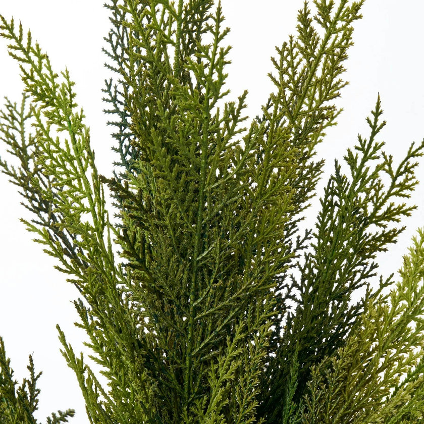 Real Touch Lebanon Cedar Faux Winter Greenery Stem Bundle of 3
