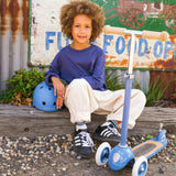 Banwood 3-Wheel Kids Scooter — Blue