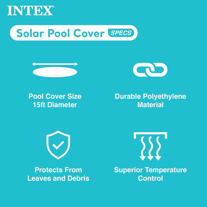 Solar Pool Cover: Round - 15'