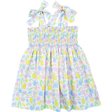 Adelaide Dress in Green Hills Garden