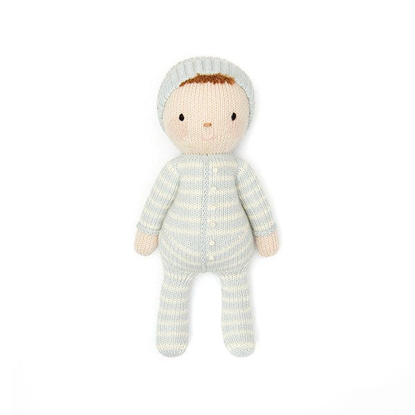 Baby Liam doll Sky blue & Natural 11"