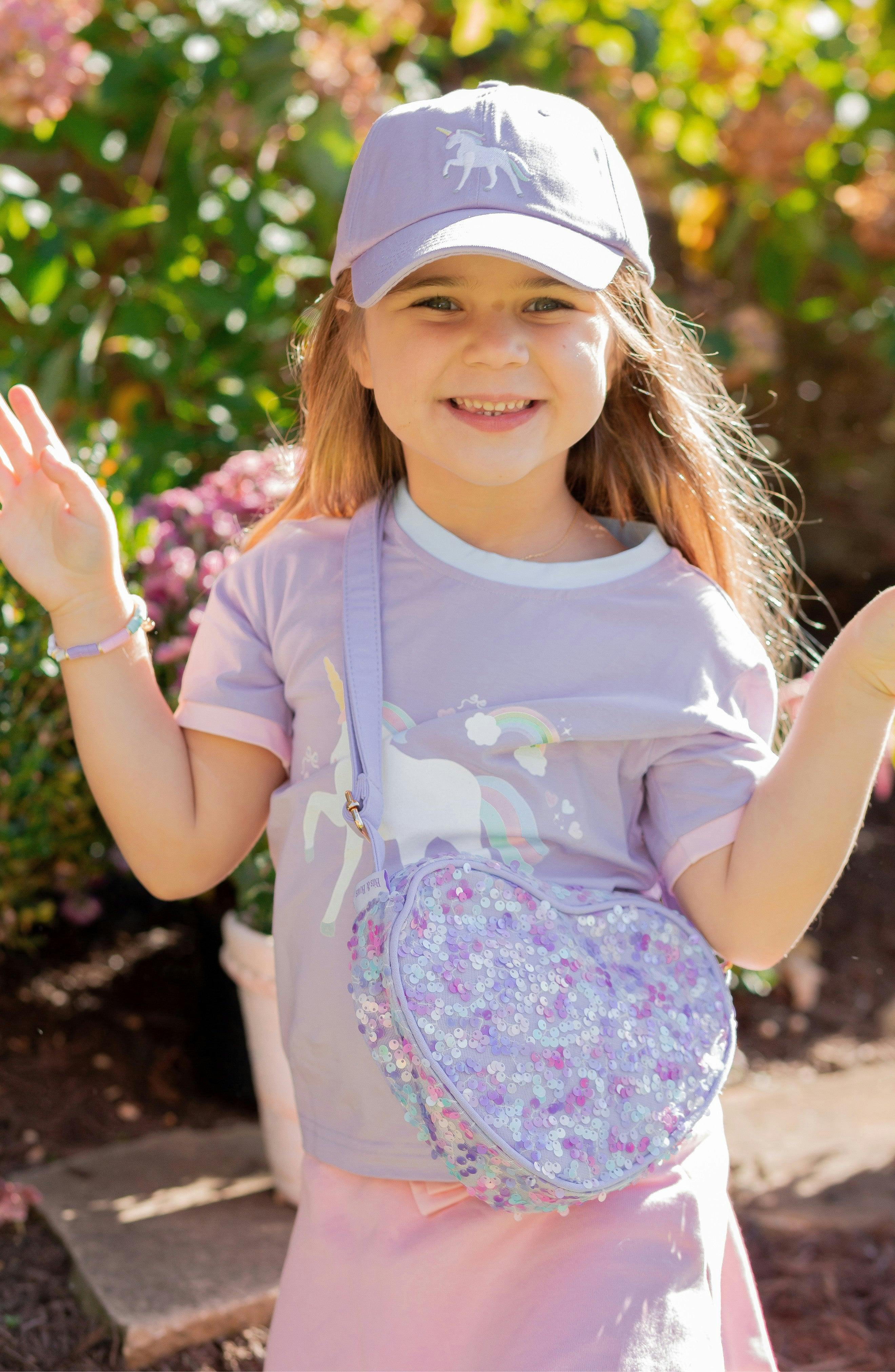 Girls Rainbow Unicorn T-Shirt
