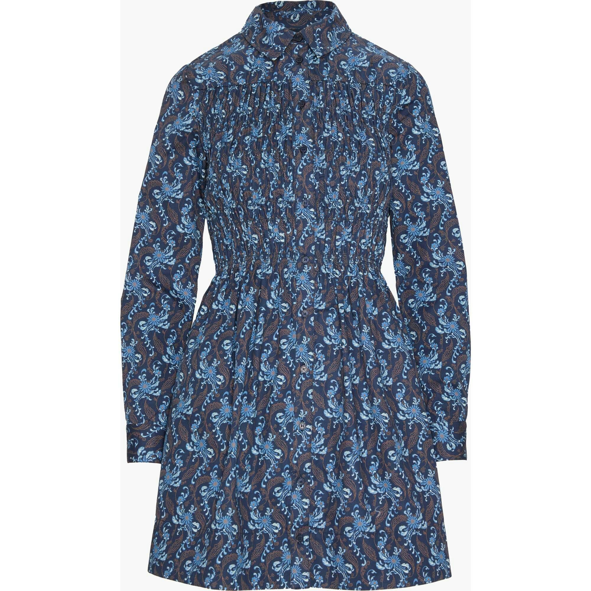 The Mira Dress - Navy Cala Paisley